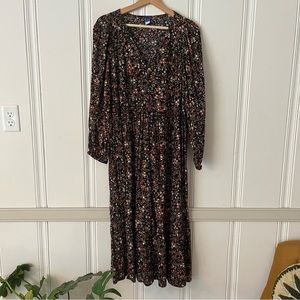 Old Navy floral midi dress